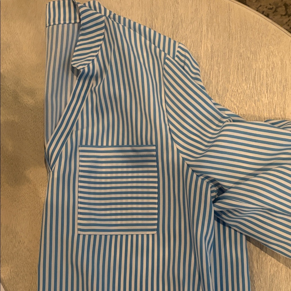 Blue Striped women’s shirt
